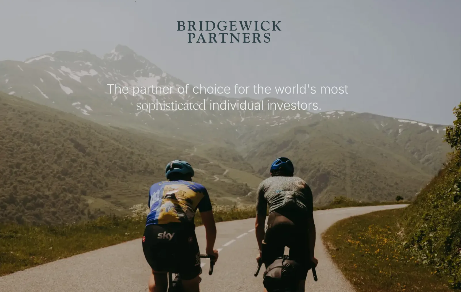 Bridgewick Partners website homepage