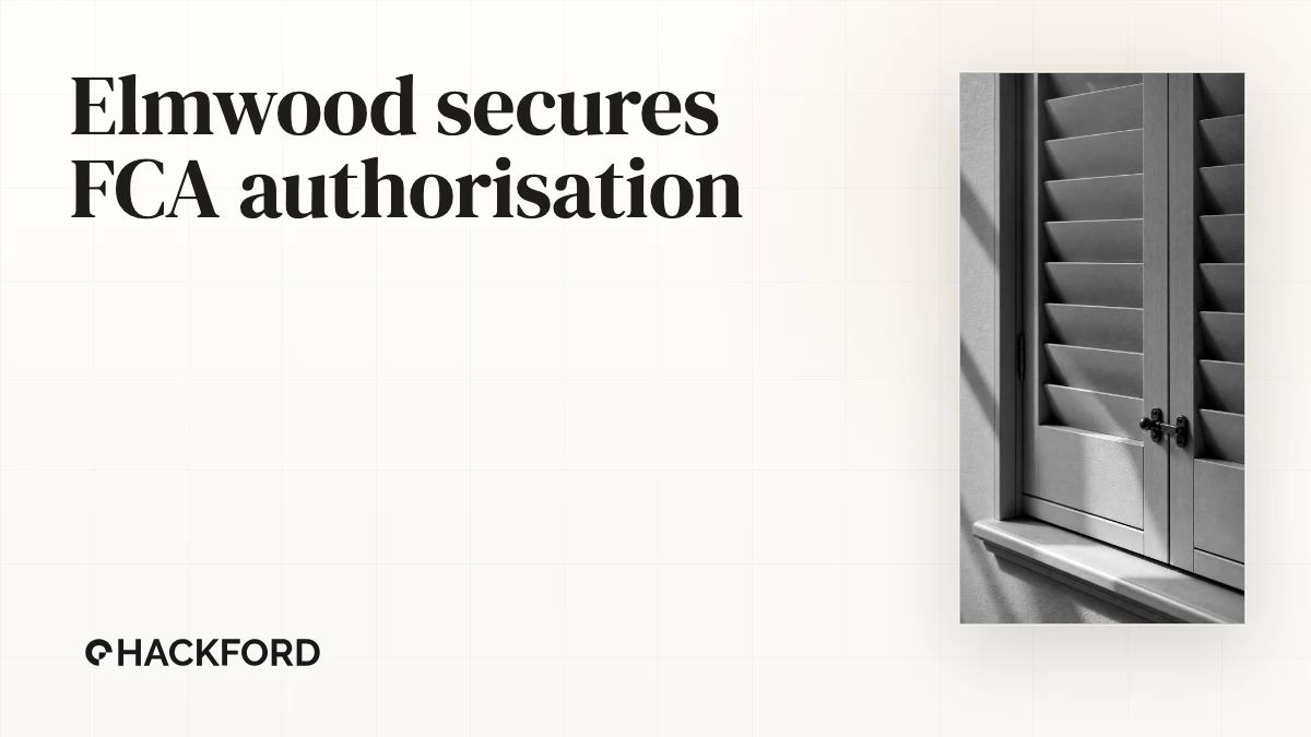 Elmwood Asset Management secures FCA authorisation for UK subsidiary