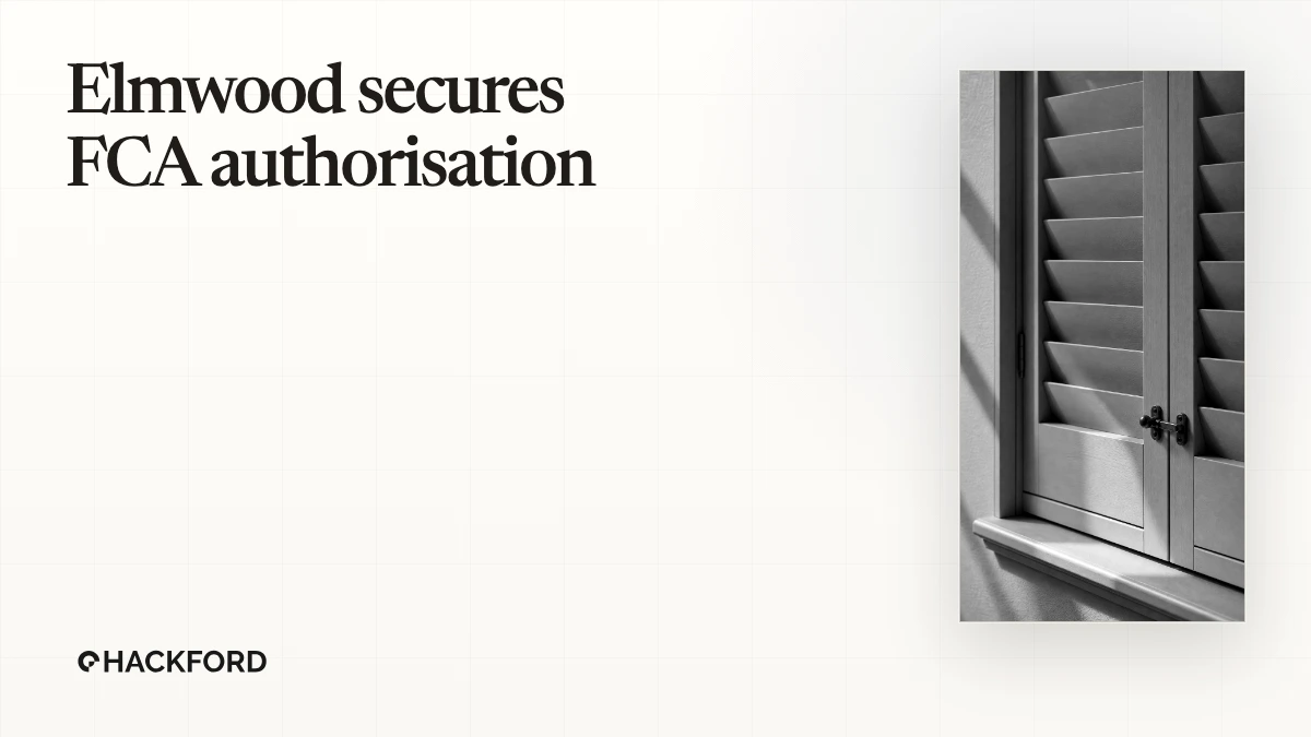 Elmwood Asset Management secures FCA authorisation for UK subsidiary