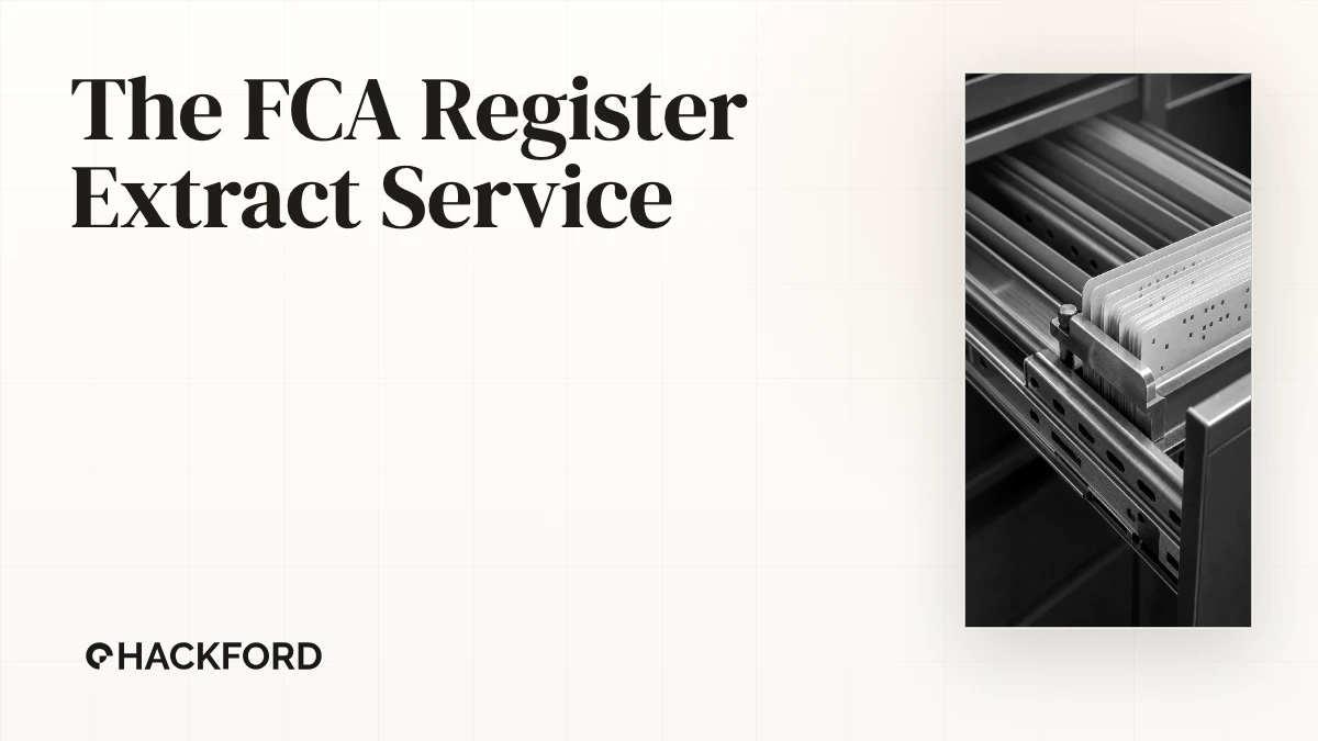 The FCA Register Extract Service (RES): what it is, what you get, and whether it's right for you