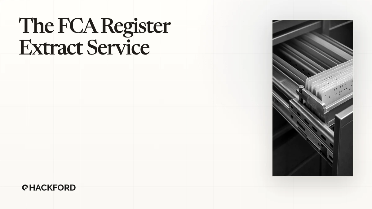 The FCA Register Extract Service (RES): what it is, what you get, and whether it's right for you