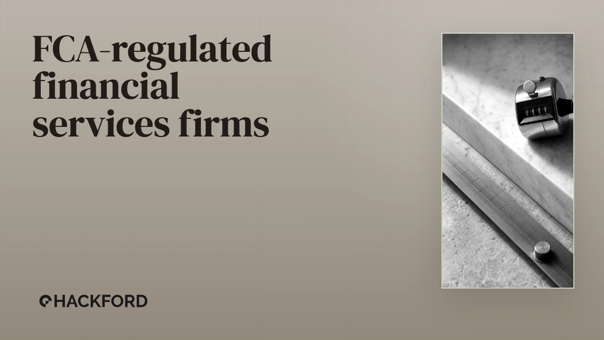 FCA-Regulated Financial Services Firms