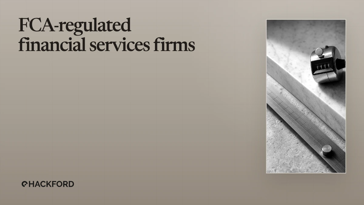 FCA-Regulated Financial Services Firms