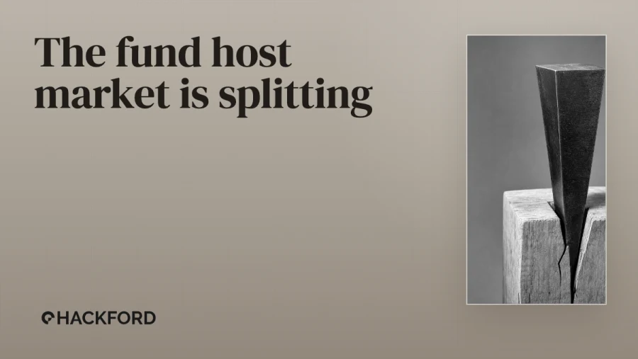 The fund host market is splitting