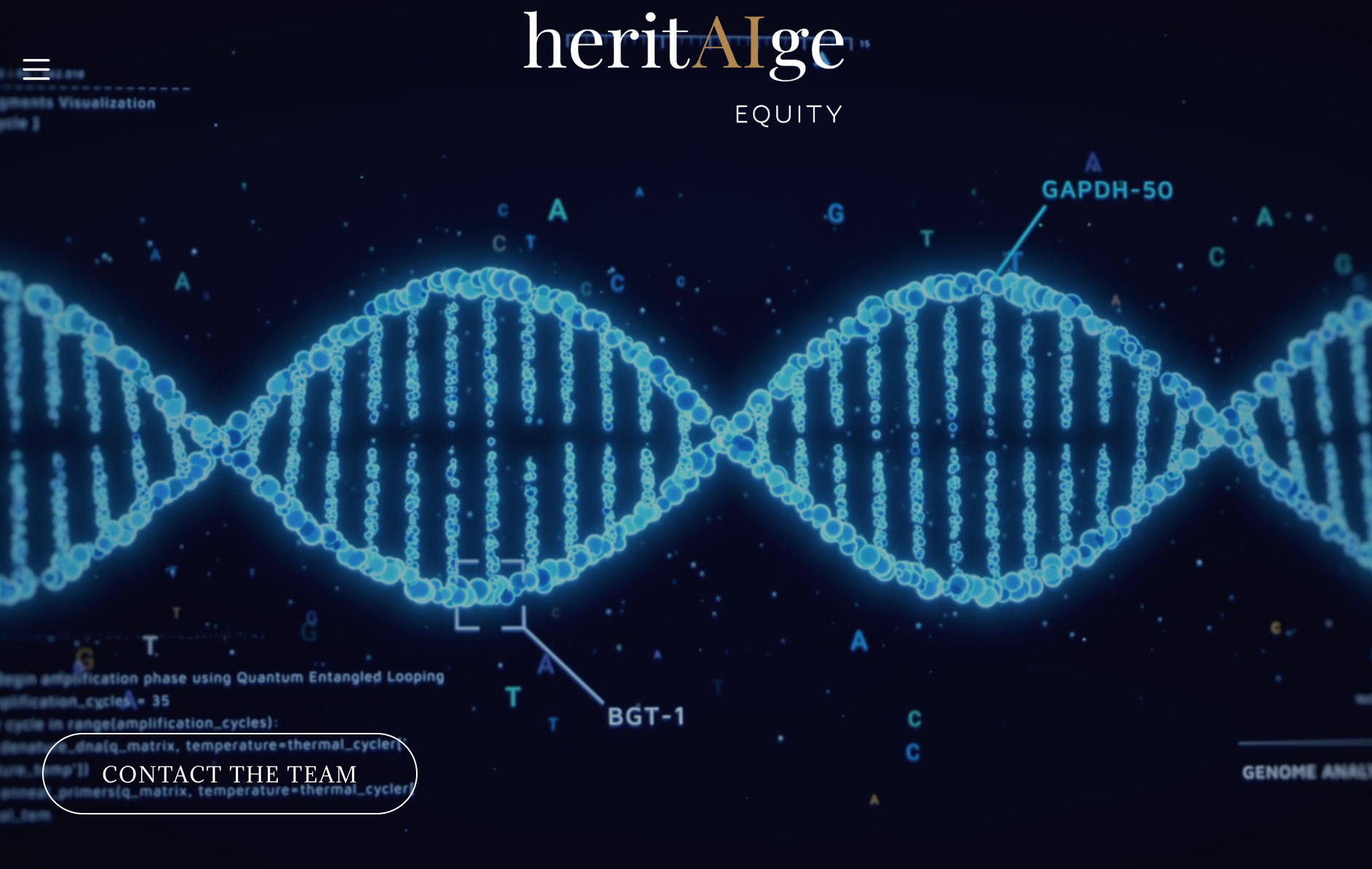 HeritAIge Group Investments website