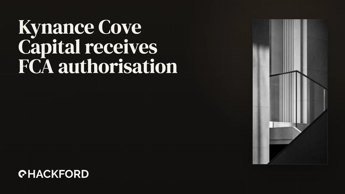 Hedge fund Kynance Cove Capital receives FCA authorisation