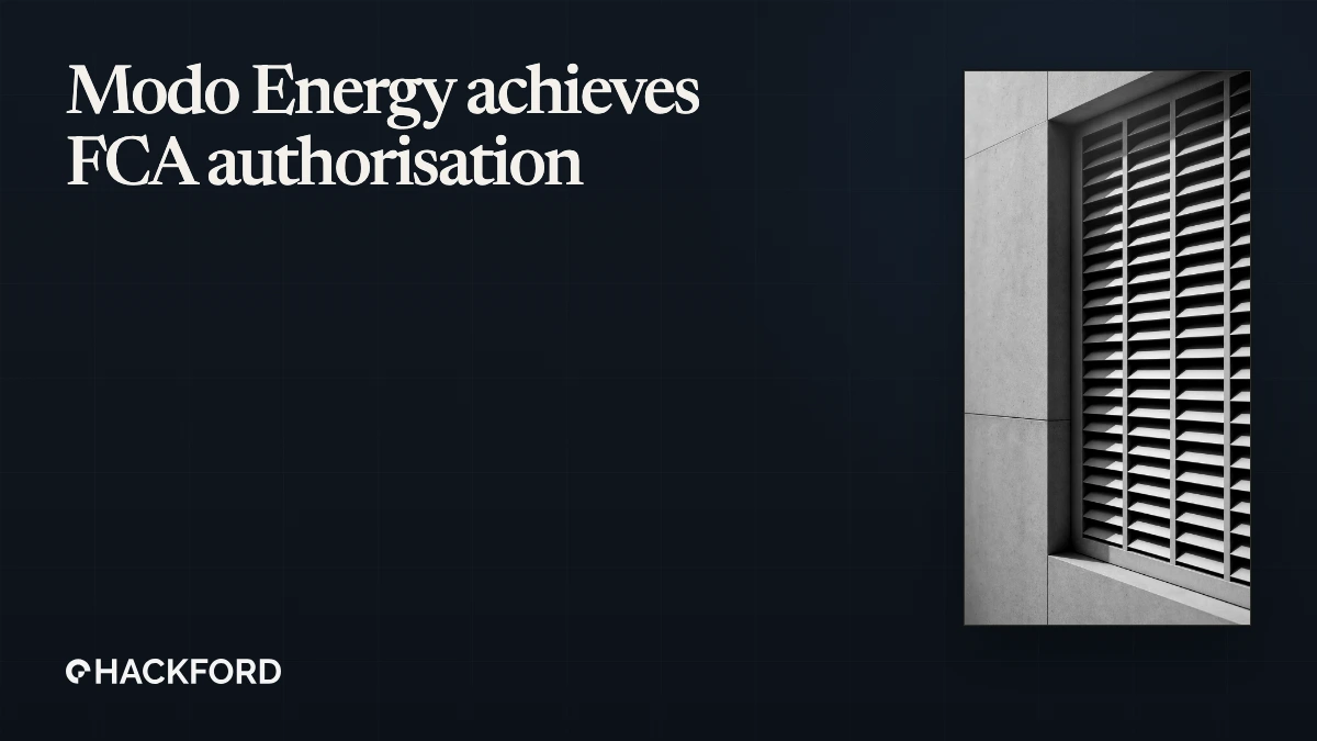 Modo Energy achieves FCA authorisation for industry-first BESS revenue benchmarks