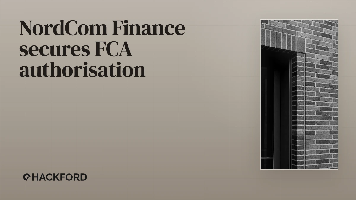 NordCom Finance secures FCA authorisation to support SME funding across the UK